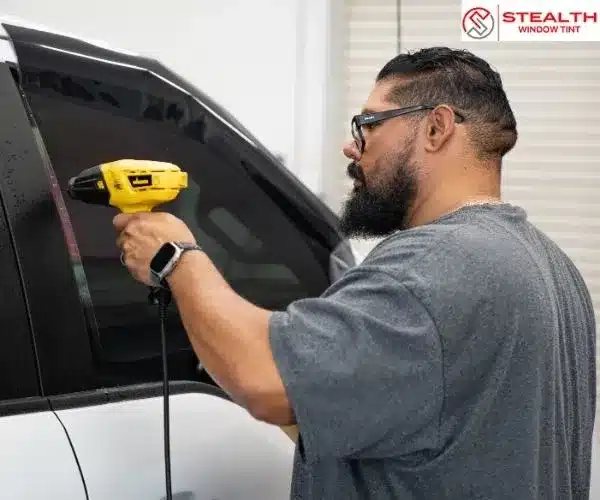 illustrating mobile window tinting in Roseville CA